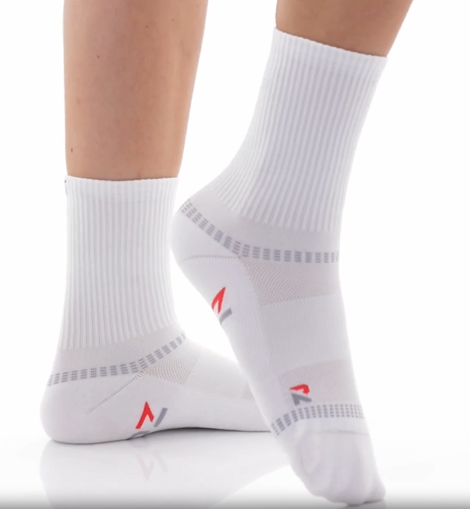 Premium running socks video featuring SEDZ The Runner’s Sock with breathable cushioned fit for marathon and long-distance runners